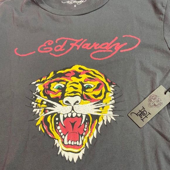Ed Hardy Oversized Tiger Tee - Picture 3 of 4
